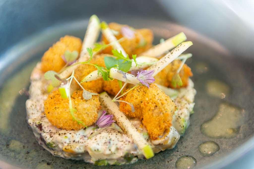 Hotel Traiteur Les Ormes, The Originals Relais Barneville-Carteret Restaurant billede